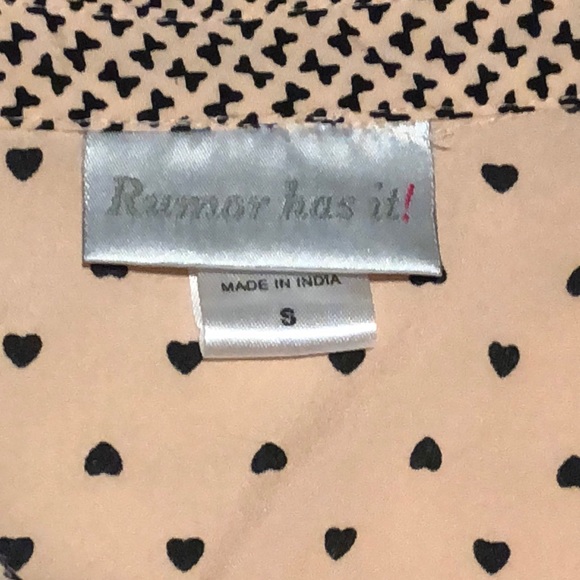 Sleeveless Maternity peach blouse - Picture 4 of 5